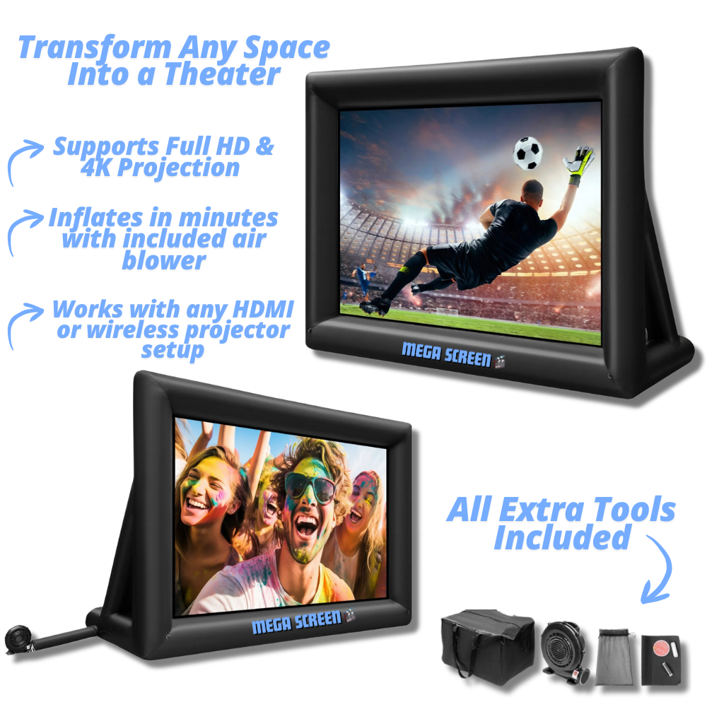 Inflatable 4K Movie Screen™