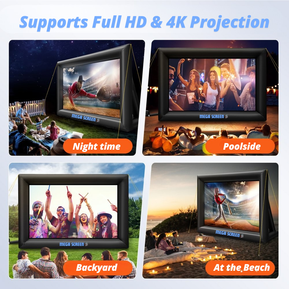 Inflatable 4K Movie Screen™